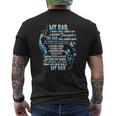 My Dad In Heaven My Dad A Father's Touch A Daddy's Kiss A Grieving Daughter My Dad In Memories Mens Back Print T-shirt