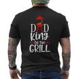Dad King Of The Grill Men's T-shirt Back Print