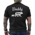 Daddy Bear Father's Day Mens Back Print T-shirt