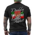 Daddy Of Little Meatball Italian Theme 1St Birthday Italy Men's T-shirt Back Print