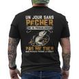 Damen Anglerhemd Herren Papa Angler Geschenk Für Jungen Angler Mit-Ausschnitt T-Shirt mit Rückendruck