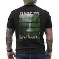 Dare To Explore Waterfall Men's T-shirt Back Print