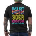 Das Ist Mein 90S Kostüm Motto Party Retro 90S T-Shirt mit Rückendruck