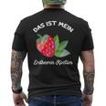 Das Ist Mein Strawberries Costume T-Shirt mit Rückendruck