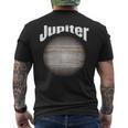 De Júpiter Planeta Del Sistema Solar Camiseta Hombre Estampado Espalda