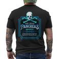 Dead Pancreas Society Diabetes Awareness Day Sugar Skull Men's T-shirt Back Print