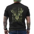 Deer Hunting Dad Father's Day Hunter Daddy Father Men's T-shirt Back Print