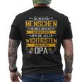 Die Meisten Menschen Nennen Beim Name Grandfather Papa Opa T-Shirt mit Rückendruck