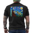 Dinosaur Lover Dinosaur ArtRex Art Dinosaur Men's T-shirt Back Print