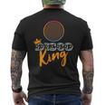 Disco King Espejo Ball Old School Retrointage Disco Dj Top Camiseta Hombre Estampado Espalda
