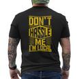 Don't Hassle Me I'm Local About Bob Blue What About Bob Men's T-shirt Back Print