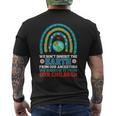 We Don't Inherit The Earth From Our Ancestors Men's T-shirt Back Print