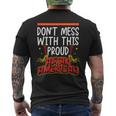 Don't Mess With This Proud Asian American Asian Pride Men's T-shirt Back Print