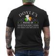 Doyle House Of Shenanigans Irish Family Name Men's T-shirt Back Print
