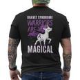 Dravet Syndrome Warrior Smei Childhood Epilepsy Unicorn Smeb Men's T-shirt Back Print