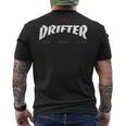 Drifter Drift Drifting Racing Camiseta Hombre Estampado Espalda