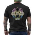 Drum And Bass Fan Item Dj Astronaut Version T-Shirt mit Rückendruck