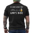 Du Haben Gesagt Oben Gibt's Bier Berge Wander T-Shirt mit Rückendruck