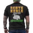 Echte Kerle Fahren Ride-On Mower T-Shirt mit Rückendruck