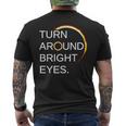Eclipse Total Eclipse Of The Sun Turn Around Bright Eyes Men's T-shirt Back Print