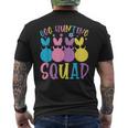 Egg Hunting Squad Crew Family Happy Easter Bunny Men's T-shirt Back Print