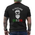 El Papa Mas Chingon Spanish Mexican Dad Cumpleaños Mens Back Print T-shirt