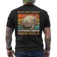 Es Ist Mittwoch Meine Kerle Wednesch Frog Meme T-Shirt mit Rückendruck