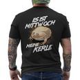 Es Ist Mittwoch Meine Kerle Wednesch Frog Meme S T-Shirt mit Rückendruck