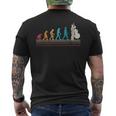 Evolución Del Contrabajo I Contrabajos I Contrabajistas Camiseta Hombre Estampado Espalda