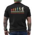 Evolution Bomberos Regalo Para Jugadores De Bomberos Camiseta Hombre Estampado Espalda