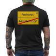 Facharzt Facharzttefung Besten T-Shirt mit Rückendruck