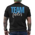 Fades Or Braids Gender Reveal Team Fades Men's T-shirt Back Print