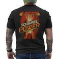 Faire Des Exercices Animal Sportif Écureuil T-shirt imprimé au dos