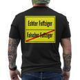 Falscher Fuffziger Fuffzigster 50Th Birthday 1970 Sign T-Shirt mit Rückendruck