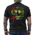 Family Vacation Vacay Girls Trip Jamaica Here We Come 2024 Men's T-shirt Back Print