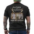 Father And Daughter Hunting Buddies Hunters Matching Hunting Men's T-shirt Back Print