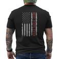 Father's Day Best Poppi Ever With Us American Flag Mens Back Print T-shirt