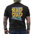 Father's Day For Daddy Rad Dad Mens Back Print T-shirt