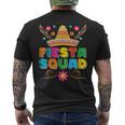 Fiesta Squad Cinco De Mayo Family Matching Mexican Sombrero Men's T-shirt Back Print