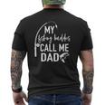 My Fishing Buddies Call Me Dad Father's Day Mens Back Print T-shirt