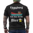 Flensburg Hat Das Beste Bier T-Shirt mit Rückendruck
