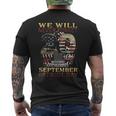 Never Forget Patriot Day 20Th 911 Men's T-shirt Back Print