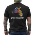 Never Forget Retro Vintage Cool 80S 90S Big Wheel Toy Men's T-shirt Back Print