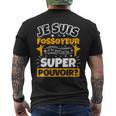 Fossoyeur Drôle Cadeau Quel Es Ton Super Pouvoir T-shirt imprimé au dos