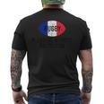 France Rugby Nations French Rugby Fans Rugby Joke Men's T-shirt Back Print