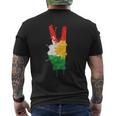 Free Kurdistan T-Shirt mit Rückendruck