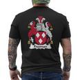 Freeman Family Crest Coat Of Arms British Family Crests Mens Back Print T-shirt