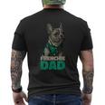 Frenchie Dad French Bulldog Dad T-Shirt mit Rückendruck