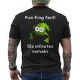 Fun Frog Fact Six Minutes Remain Cursed Frog Men's T-shirt Back Print