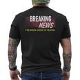 15 Year Work Anniversary 15Th Employee Appreciation Men's T-shirt Back Print